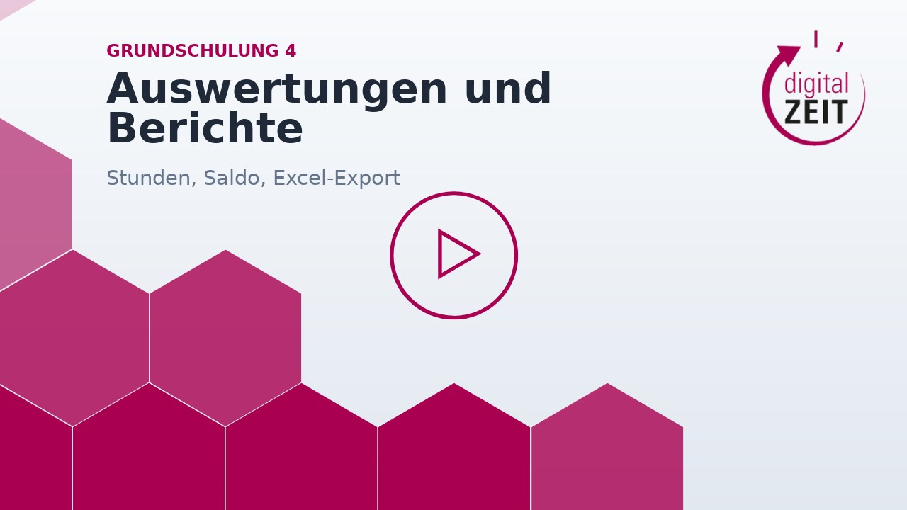 Auswertungen und Berichte